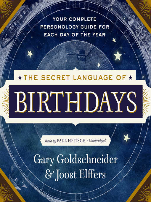 Cover image for The Secret Language of Birthdays